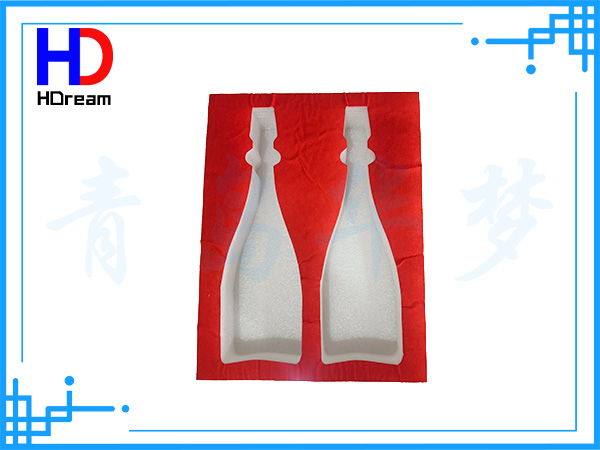 淄博珍珠棉植绒酒托